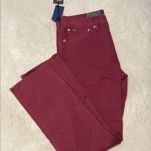 Polo by Ralph Lauren Men’s Red Jeans